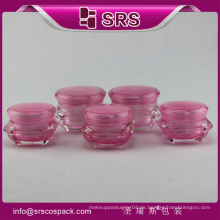 SRS kosmetische Verpackungsplastikbehälter, freie Proben und heißer Verkauf, Qualitätsacrylglas